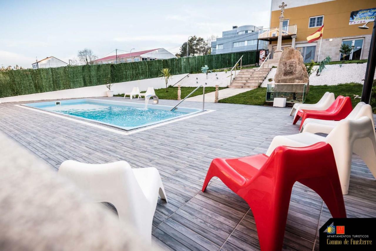 Apartamentos Camino De Finisterre Mazaricos Exteriör bild